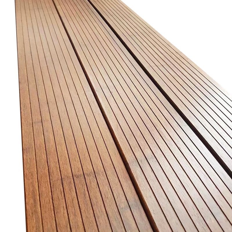 淺碳小凹槽重竹地板（Light Carbonized Micro-Grooved Strand Woven Bamboo Flooring）