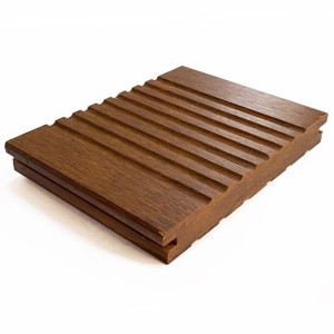 淺碳大波浪重竹地板（Light Carbonized Wave-Embossed Strand Woven Bamboo Flooring）