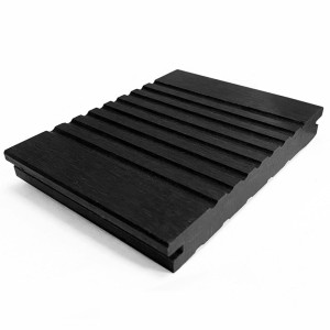 深碳大波浪重竹地板（Deep Carbonized Heavy-Textured Wave Bamboo Strand Flooring）