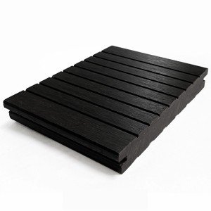 06深碳小凹槽重竹地板Deep Carbonized Micro-Grooved Strand Woven Bamboo Flooring