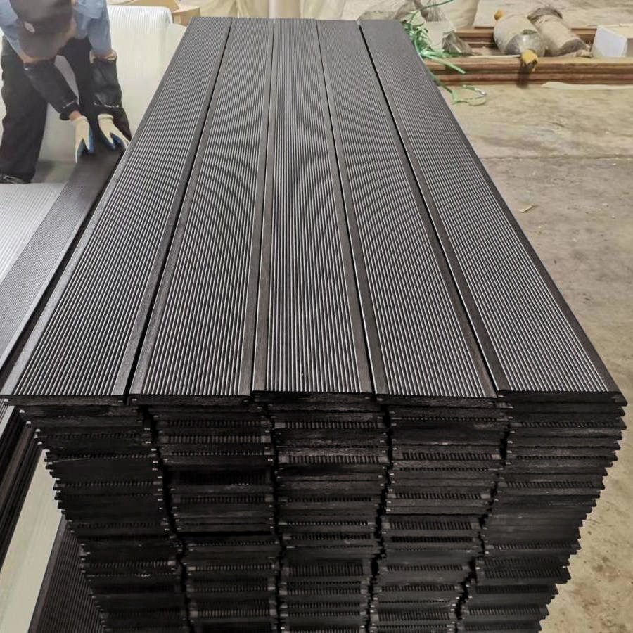 深碳小波浪重竹地板（Deep Carbonized Fine-Embossed Ripple Strand Bamboo Flooring）