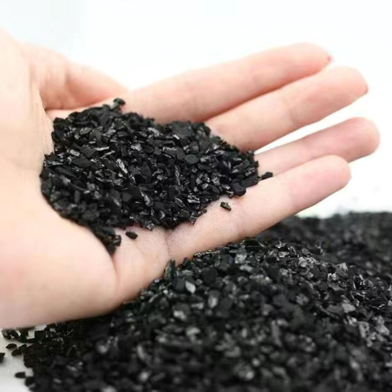 針劑類活性炭-果殼（20-50目）Sterile Injectable-Grade Nut Shell-Based Granular Activated Carbon (20-50 Mesh)