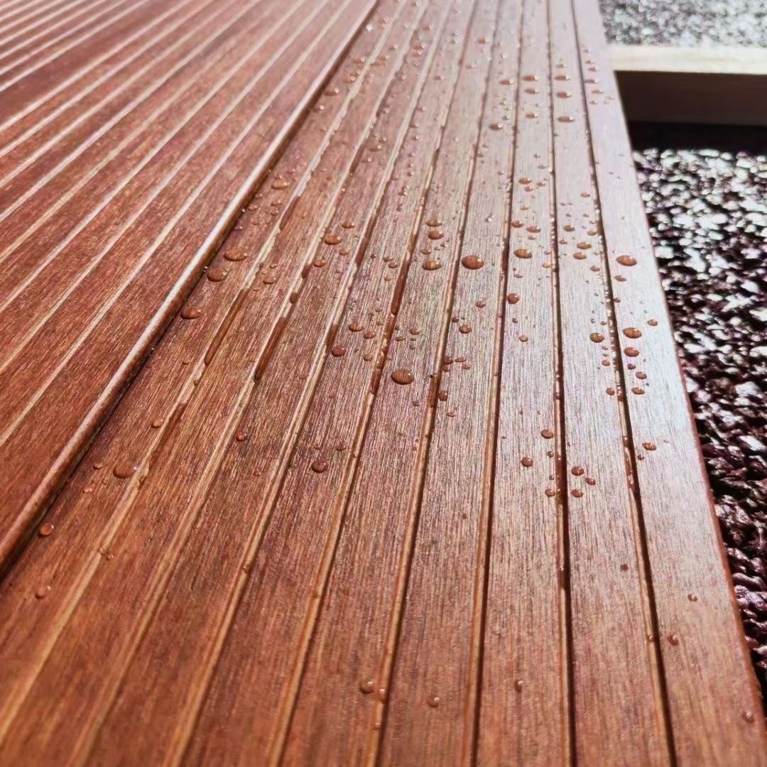 淺碳小凹槽重竹地板（Light Carbonized Micro-Grooved Strand Woven Bamboo Flooring）