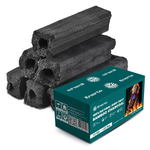100%natural high-heat bamboo charcoal 10kg（≈22lbs.）