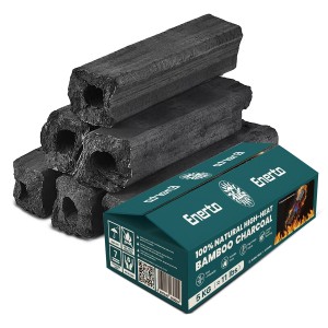 100%natural high-heat bamboo charcoal 5kg（≈11lbs.）