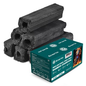 100%natural high-heat bamboo charcoal 10kg（≈22lbs.）