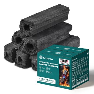 100%natural high-heat bamboo charcoal 2.5kg（≈5.5lbs.）